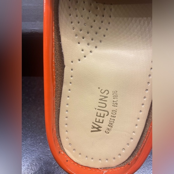 Weejuns G.H. Bass Wynn Poppy mule size 9 - Picture 5 of 9